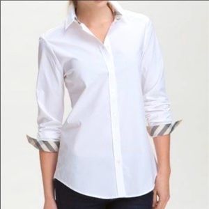 Burberry Brit stretch cotton shirt L
